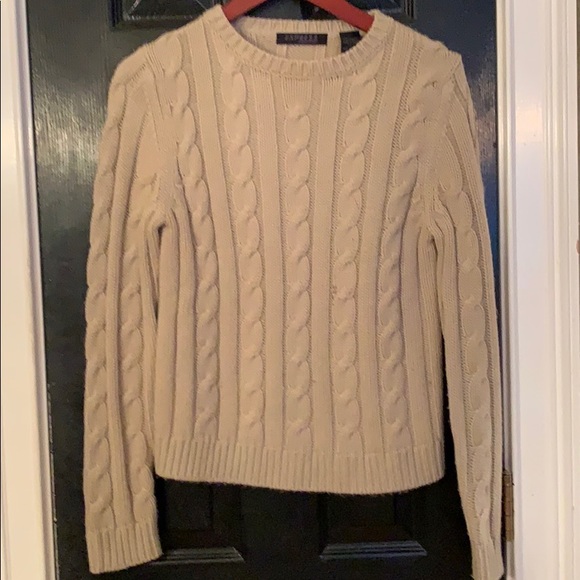 Express Sweaters - Express cable knit sweater size M L
